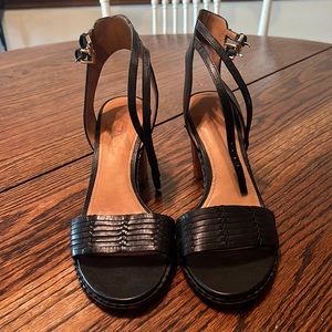Coach Black sandals size 9